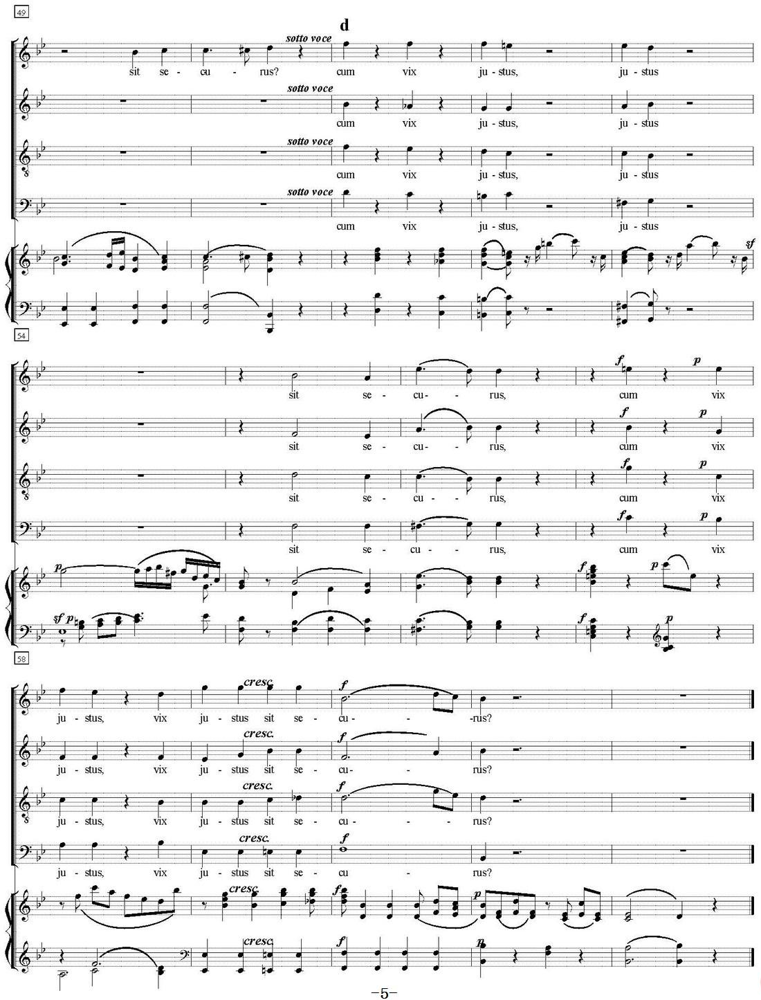 N°3 Tuba mirum（萨克斯四重奏+钢琴伴奏）