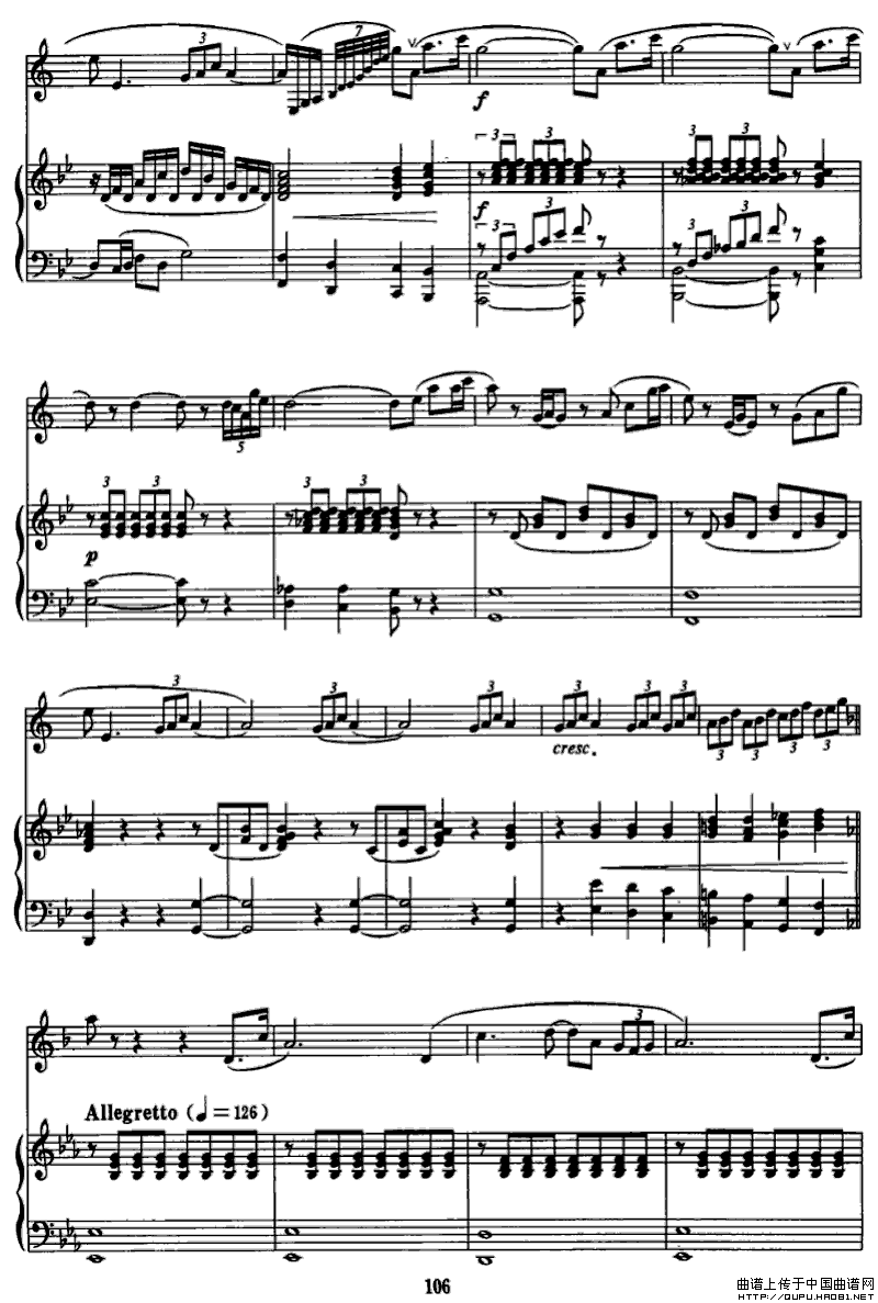 西拉穆轮河随想曲（单簧管+钢琴）P3